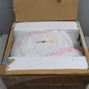 Retractable Garden Hose Reel, 1/2 in 100+6 ft, Heavy Duty Wall Mounted Water Hose Reel, Spring Power Automatic Rewind, Any Length Lock, 180 Swivel Bracket, 10 Pattern Spray Nozzle