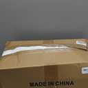 Gold Arch Backdrop Stand Set of 2 With White Cover (7.2FT+6FT) Metal Arched For Wedding Christmas Birthday Party Baby Shower Ceremony Event Decor