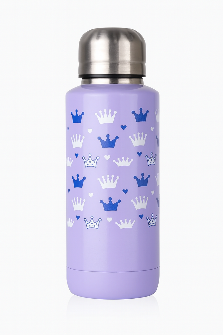 FF Manna Moda Bottle – 11 oz – AST Prints – Insulated Stainless Steel Water Bottle for Kids