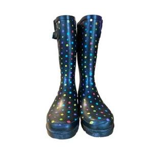 GOGO Ladies Tall Rain Boots Size 10
