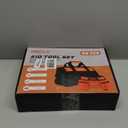 INCLY 95 PCS Kids Real Tool Set, Boys Small Real Hand Tools Kit, Children Construction Learning Tools Hammer Screwdriver for Home DIY Building and Woodworking,Come with Tool Belt & Bag