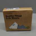 KeaBabies 2-Pack Organic Crib Sheets for Boys, Girls - 52x28 Fitted Crib Mattress Sheet Neutral, Breathable Jersey Cotton Cover for Baby Bed, Toddler Mattress, Soft & Cute Prints (Dragon Tale)