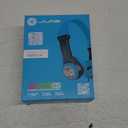 JLab JBuddies Folding Kids Wired Headphones, Toddler Headphones, Noise Isolation, Kids Safe, Volume Limiting Headphones, Headphones for Children, Gray/Blue