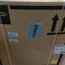 Medline Comfortable Folding Wheelchair with Swing-Back Desk-Length Arms and Swing-Away Footrests, 16" W x 16" D Seat