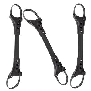 Universal Stroller Cart Connectors Stroller Side by Side Pushchair Connectors Twin Stroller Connectors, Pack of 3