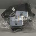 Magnetic Thermal Insulated Door Curtain for Winter Fits Door Size 38" x 82", Temporary Thermal Door Cover for Cold with Thickened Cotton, Window Insulation Kit for Sliding Glass Doorways - Black