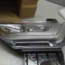 Left Driver Side Halogen Fog Light Compatible for 2021 2022 2023 Ford F-150 F150 Front Bumper Light W/Bulbs W/o Wiring Harness Driving Lamp Assembly LH FO2592258 19629000 3302061LAS