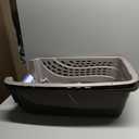 Petmate Dog Crates for Small Dogs & Cat Carriers, Two-Door Plastic Pet Kennel, Top & Front Loading, Made in USA, 24", Tan (24.0"L x 14.5"W x 17.0"H)