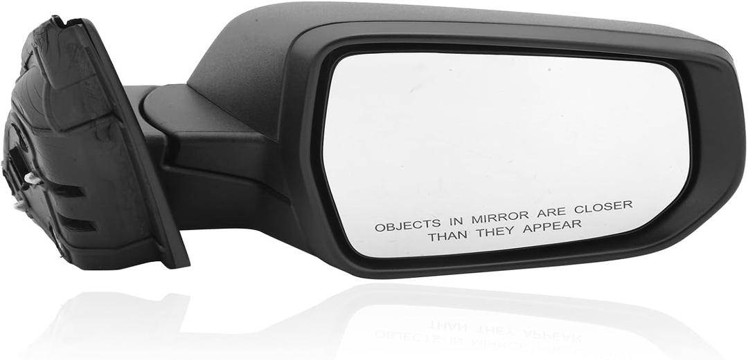 Passenger Side View Mirror Compatible with Chevy Malibu 2016 2017 2018 2019 2020 2021 2022 Mirrors Non Heated Without Signal Light Manual Folding Right