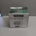 FOCUSLINE 10 Inch Clear Plastic Plates, 100 Count Disposable Heavy Duty Dinner Plates, Premium Hard Plastic for Weddings, Parties & Events