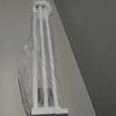 51.18"Tall Dog Gate 5.51"Wide Extension Kit for Extra Wide Pet Gate (White, 51.18"Tall x 5.51"Wide)