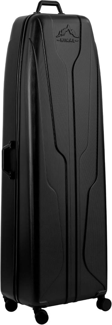 uniHimal Hard Case Golf Travel Bag, Golf Travel Case - Ultimate Protection, Waterproof & Durable, Specially Designed for Golf Clubs (Obsidian Black)