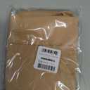 Truform 20-30 mmHg Medical Compression Stockings, Aloe Infused Microfiber, Knee High, Open Toe, Beige, Large