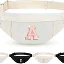 2 x MAXTOP Large Crossbody Fanny Pack with 4-Zipper Pockets,Gifts for Enjoy Sports Festival Workout Traveling Running Casual Hands-Free Wallets Waist Pack Phone Bag Carrying All Phones