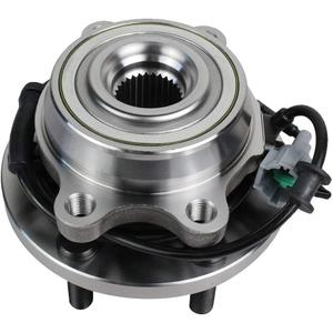 Autoround 515065 4WD Front Wheel Bearing and Hub Assembly Compatible with Nissan Frontier 2005-2018 Pathfinder 2005-2012 Xterra 2005-2015, Suzuki Equator 2009-2012, 5-Lug w/ABS