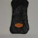 BAIRBRE Golf Club Covers Poker Golf Head Covers Driver Covers Fariway Wood Headcover Hybrid Covers Leather Golf Headcover with Number Tag for All Brand (for Driver)