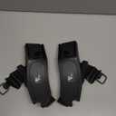 UPPAbaby Lower Infant Car Seat Adapter for Maxi-COSI, Nuna, and Cybex, Black