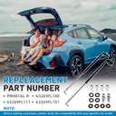 63269FL110 Tailgate Liftgate Supports 2 Pieces (Set) Replacement for Subaru Impreza 2017-2023 PM4016L-R 63269FL100 63269FL111 63269FL101