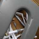 Bedside Commode with Wheels, Shower Wheelchair with Footrest for Elderly