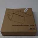 KDD Tablet Pillow Holder, Foldable iPad Stand for Lap, Bed and Desk -Tablet Soft Pad Dock with Pocket & Stylus Mount Compatible with iPad Pro 12.9, 10.5, 9.7 Air Mini 6 5 4 3, Galaxy Tab,E-Reader