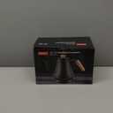 Bodum 27oz Bistro Gooseneck Electric Water Kettle, Pour Over Coffee & Tea, Stainless Steel, Matte Black (0.8 Quarts)