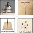 Female Dress Model Torso Body Clothing Forms,Sewing Mannequin Foam Body for Pinning.Height Adjustable Stand. (Beige, 6)
