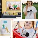 3 x Glitter HTV Heat Transfer Vinyl, 12" x 5ft, for Cricut & Silhouette Cameo, Iron on Vinyl for T-Shirts & Gifts (Black)