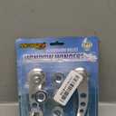 2 Sets Chrome Billet Aluminum Door Handle Kit 4 1/4" Door Handles Compatible with Chevy Ford Mopar