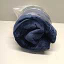 Bedsure GentleSoft Sherpa Fleece Throw Blanket for Couch - Thick and Warm Throw for Women and Men, Soft Fuzzy Plush Blanket for Winter, Non-Heated, Navy, 50x60 Inches