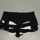 Cut Out Yoga Shorts Booty Butt Lifting Scrunch Shorts High Waisted Workout Gym Active Hot Pants
 Size M