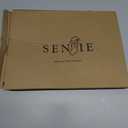 Senjie 24Pcs Christmas Velvet Bows for Tree, Vintage Ribbon Bows Ornaments for Garland Wreath Gift Wrapping Treat Bag Bakery Candy Bags DIY Crafts Holiday Decor (Khaki, 5" x 7", Width of 1")