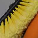 SISUPASSIE Car Wash Brush, 16FT Telescopic Car Wash Brush with Long Handle, 12-Inch Soft Bristle Car Cleaning Brush for Cleaning Car, RV, Truck, Boat, Solar Panels