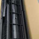 Deep Profile HDPE Trench Drain-39.4Lx6.1Wx5.5H in. Channel Drain with Grates,6 Pack Total Length 236.22 in, Plastic Trench Drain System for Outdoor,Downspout,Yard Fence,Pool,Sidewalk,Patio (6 Pack 39.4Lx6.1Wx5.5H in, Black Trench Drain With Hdpe Grate)