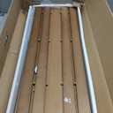 Gashell Wire Shelf Covers, Bamboo Wire Rack Covers for Pantry, Closet (4pcs, 40" W x 12" D)