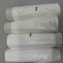 Drawstring 8 Gallon Trash Bags - 42 Count Pre-separated Medium Trash Bags 8 Gallon, White Unscented 8 Gal Garbage Bags
