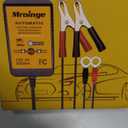 Mroinge MBC022, 12V 2A Lead Acid & Lithium(LiFePO4) Automatic Trickle Battery Charger Smart Battery Maintainer for Car Motorcycle Lawn Mower Boat ATV SLA AGM Gel Lithium(LiFePO4) and More Batteries