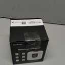 45kHz Ultrasonic Retainer Denture Cleaner Machine, Fast Cleaning for Aligners, Mouth Guards, Braces, Toothbrush Heads & Jewelry, 200ML Dental Cleaning Pod, 4 Modes & Digital Timer (White)