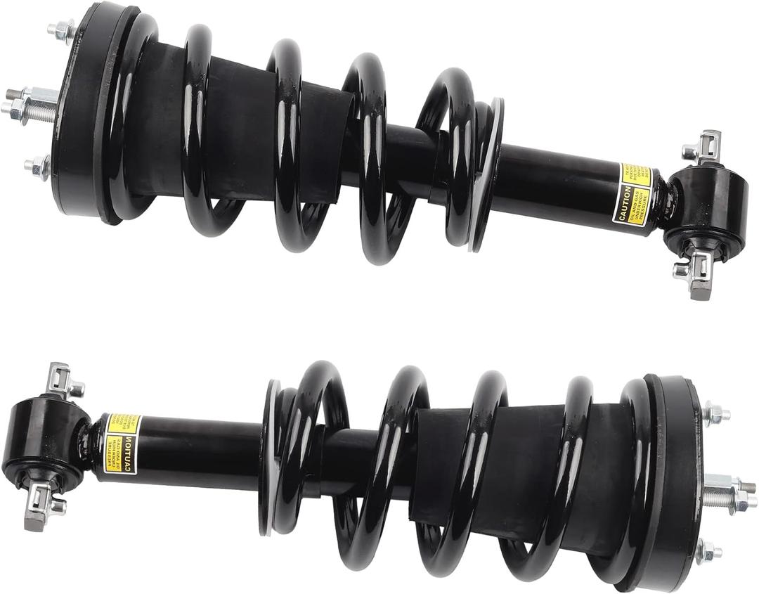 Dasbecan 2Pcs Front Struts Shock Assembly Absorber Magnetic w/Electronic Suspension Compatible With 2007-2014 Cadillac Escalade Chevy Suburban Tahoe GMC Yukon XL Sierra 1500 Replace 580-435