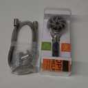 ETL Oxygenics 92489 Fury RV Handheld Shower - Brushed Nickel, 72 inch Hose length