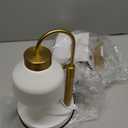 Candle Warmer Lamp, with 2 Bulbs,Timer & Dimmer,Compatible with Large Yankee Candle Jars,3 Wick Candles,Height Adjustable Electric Top Candle Melter,White,110-120v