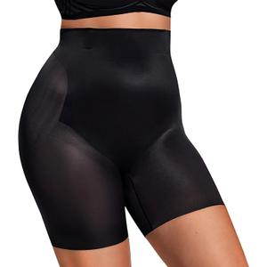 Shapewear Tummy Control Womens High Waisted Body Shaper Shorts Underwear Girdle for Thigh Slimmer Butt Lifting (Black)