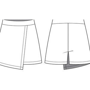 Women's Denim Mini Skirt Spring Summer High Waist Wide Leg A-Line Bodycon Slim Fit Half Length Skirt With Shorts S