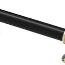 Alzassbg 10 Pack Matt Black and Gold Cabinet Pulls, 3-3/4 Inch(96mm) Hole Centers Kitchen Hardware Cabinet Handles for Cabinets and Drawers AL3097KGP-MB