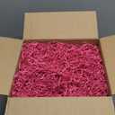 Hampton Distribution Light Pink Crinkle Paper Filler, 2lb Shredded Paper for Gift Baskets, Weddings & Birthdays