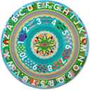 Melissa & Doug Round The Shore Tracks Cardboard Jigsaw Floor Puzzle and Wind-Up Vehicles  48 Pieces, for Boys and Girls 4+ - FSC-Certified