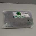 Swiking Mens Brown Afro Curly Wig for Male Guy Rocker Wig California Halloween Cosplay Costume Full Wigs