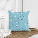 Aesthetic Seagull Gifts Music Lover Gifts Song Lyrics Pillow Covers Music Merchandise Pillow Cases for Living Room Car Couch Sofa Music Album Version Pillow Protectors Birthday Christmas
