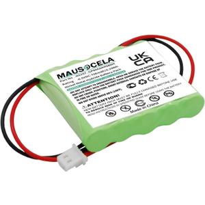 55111-05, K0257, GP80AAAH5B3BMX Battery Replacement for 5800RP Wireless, 5800RP Wireless Repeater Alarm Control Panel Battery - 700mAh / 4.20Wh - 6.0V Ni-MH