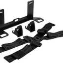Universal Child Seat Anchor Kit Safe Cars Seat Mount Bracket, Extended Universal ISOFIX Latch Interface Bracket for Large SUVs, MPVs, Off-Road Vehicles with Thick Seats, 335*103*138mm