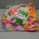 100 Pcs Hawaiian Leis for Luau Party Hawaii Leis Bulk Colorful Silk Flower Necklace Tropical Hula Dance Decor Flower Summer Beach Pool Party Decorations Favors Supplies